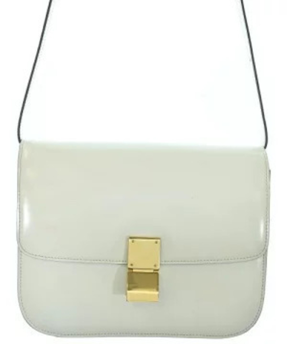Celine Shoulder Bag White